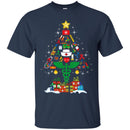 Nurse T-Shirt Merry Christmas Tree Nurse Funny Gift Tees Nurse Shirts CustomCat