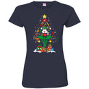 Nurse T-Shirt Merry Christmas Tree Nurse Funny Gift Tees Nurse Shirts CustomCat