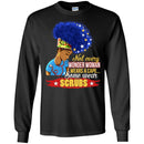 Nurse T-Shirt Not Every Wonder Woman Wear A Cape Some Wear Scrubs Funny Gift Tees Nurse Shirts CustomCat