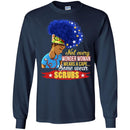 Nurse T-Shirt Not Every Wonder Woman Wear A Cape Some Wear Scrubs Funny Gift Tees Nurse Shirts CustomCat