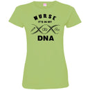 Nurse T-Shirt Nurse It's In My DNA Funny Gift Tees Nurse Shirts CustomCat