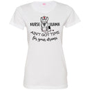 Nurse T-Shirt Nurse Llama Ain't Got Time For Your Drama Funny Gift Tees Medical Shirts CustomCat
