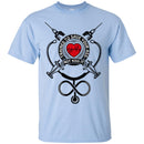 Nurse T-Shirt Trained To Save Your Ass Not Kiss It Funny Gift Tees Nurse Shirts CustomCat