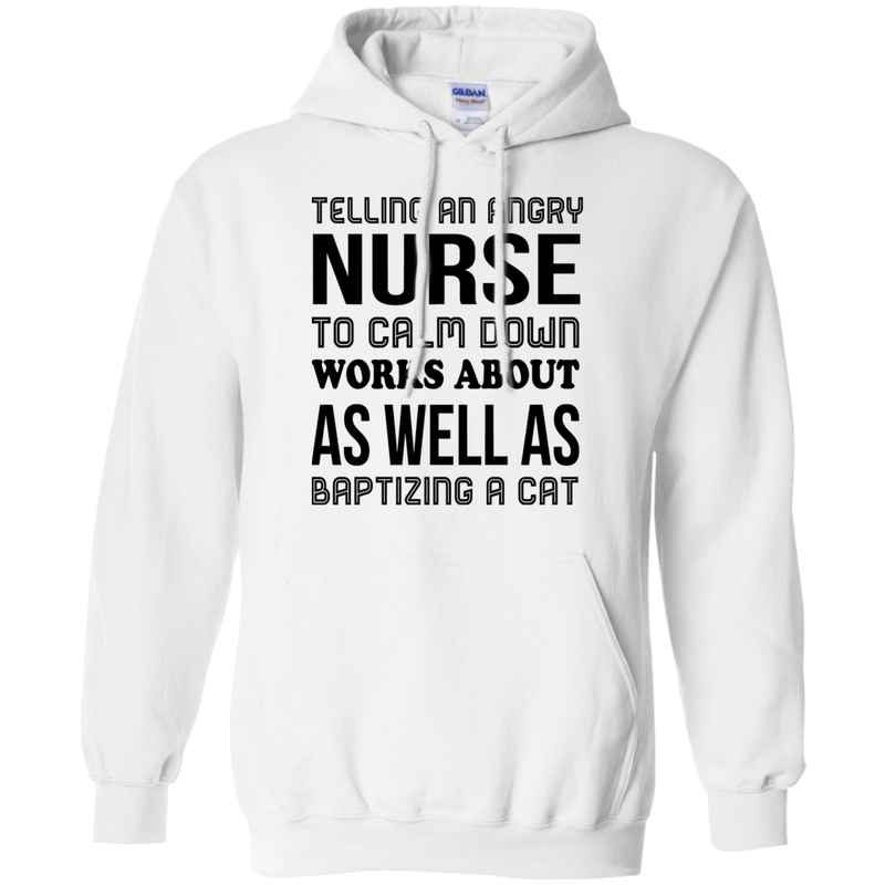Nurses - Telling An Angry Nurse CustomCat