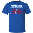 October Girl Hated By Many Loved By Plenty Heart On Her Sleeve Fire In Her Soul Shirts CustomCat
