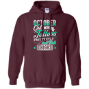 October girl with tattoos pretty eyes and thick things T-shirts CustomCat
