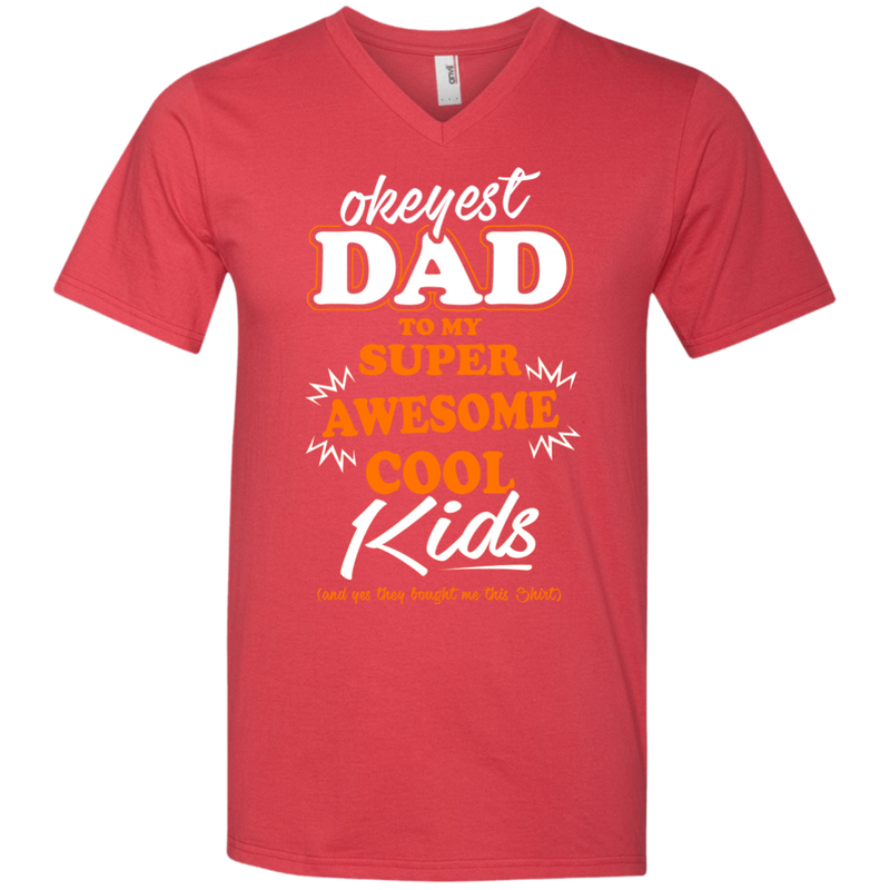 Okeyest Dad Funny T-shirts for Daddy on Father's Day CustomCat