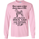 Once Upon A Time There Was A Girl Dog Tattoo CustomCat