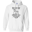 Once Upon A Time There Was A Girl Who Really Loved Horses And Had Tattoo Horse T-shirt CustomCat