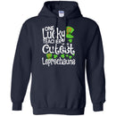One Lucky Teacher Of The Cutest Leprechauns Shamrock Funny Gifts Patrick's Day T-Shirt CustomCat