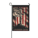 One Nation Under God - 12" x 18" Garden Flag 12" x 18"(Twin Sides) interestprint
