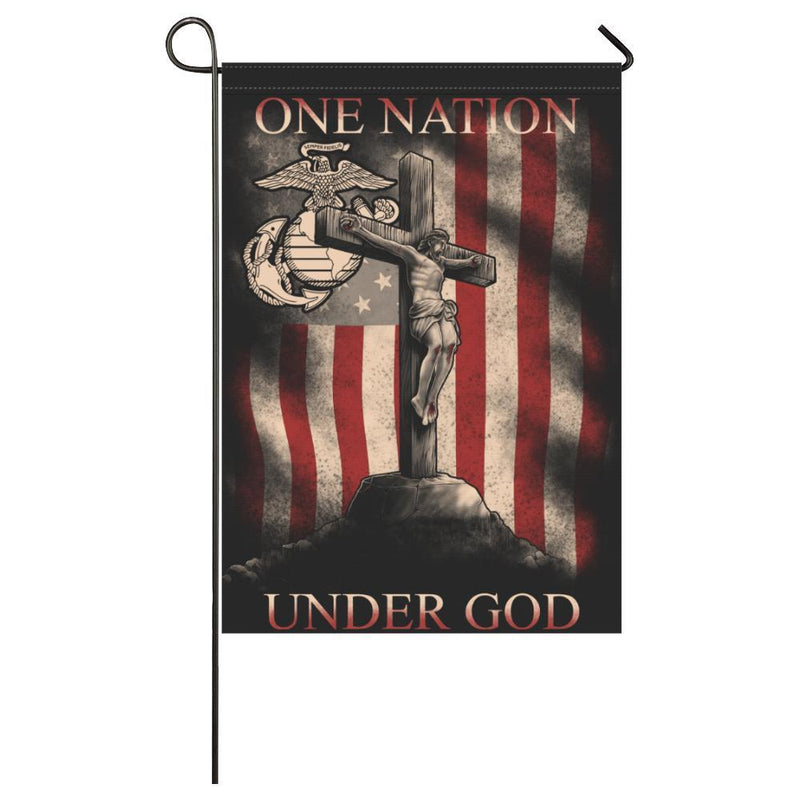 One Nation Under God 28" x 40" House Flag 28" x 40"(Twin Sides) interestprint