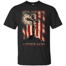 One Nation Under God Firefighter T-shirts & Hoodie for Veteran's Day CustomCat