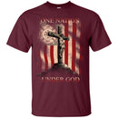 One Nation Under God Firefighter T-shirts & Hoodie for Veteran's Day CustomCat