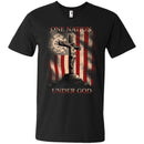 One Nation Under God Firefighter T-shirts & Hoodie for Veteran's Day CustomCat
