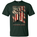 One Nation Under God Navy Veterans T-shirts & Hoodie for Veteran's Day CustomCat