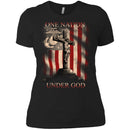 One Nation Under God Navy Veterans T-shirts & Hoodie for Veteran's Day CustomCat
