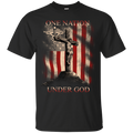 One Nation Under God Nurse Version Tshirt CustomCat