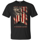One Nation Under God Nurse Version Tshirt CustomCat