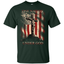 One Nation Under God Nurse Version Tshirt CustomCat