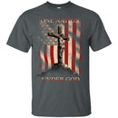 One Nation Under God Veterans T-shirts & Hoodie for Veteran's Day CustomCat