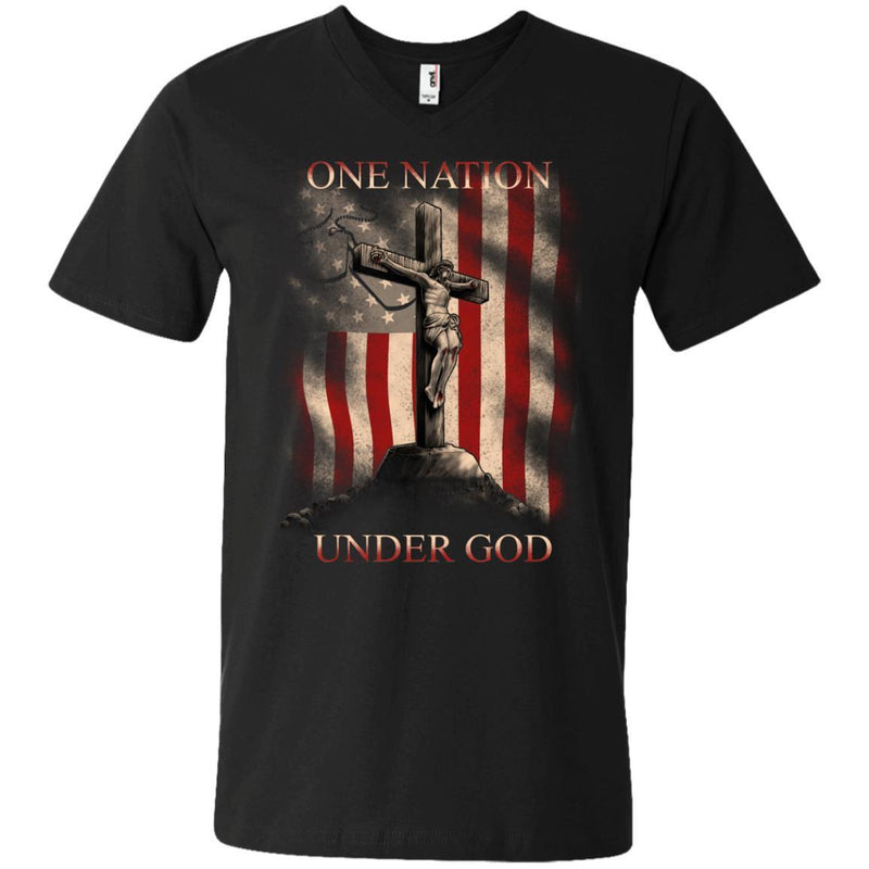 One Nation Under God Veterans T-shirts & Hoodie for Veteran's Day CustomCat
