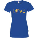 Paint Teacher T-Shirt Love Tools Arts Painting Colorful Funny Gift Paint Teacher Shirts CustomCat