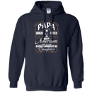 Papa and Daughter Funny T-shirt CustomCat