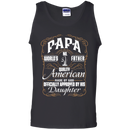 Papa and Daughter Funny T-shirt CustomCat
