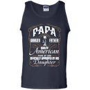 Papa and Daughter Funny T-shirt CustomCat