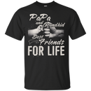 Papa and Grandkid Best Friends for life tshirt - Perfect gift idea for Papa CustomCat