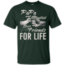 Papa and Grandkid Best Friends for life tshirt - Perfect gift idea for Papa CustomCat