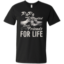 Papa and Grandkid Best Friends for life tshirt - Perfect gift idea for Papa CustomCat
