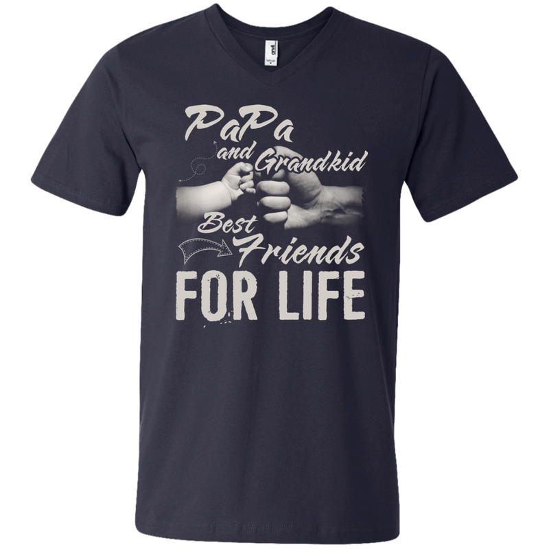 Papa and Grandkid Best Friends for life tshirt - Perfect gift idea for Papa CustomCat