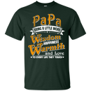 Papa Bring A Little More Wisdom Happiness Warmth and Love to Every Life They Touch t-shirt CustomCat