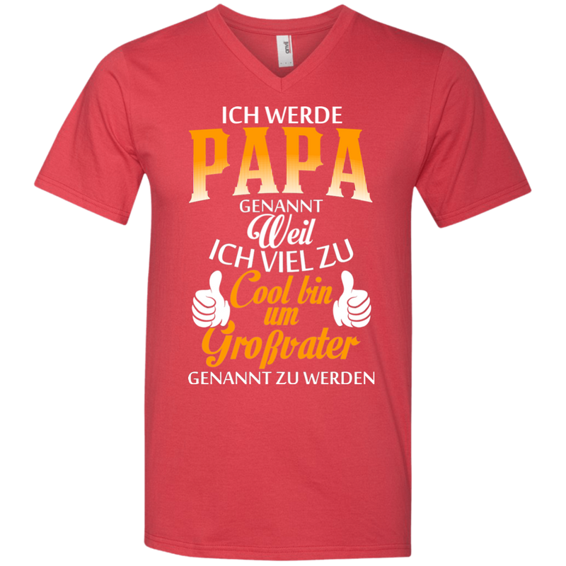 Papa Funny T-shirt CustomCat