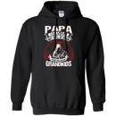 Papa not as lean but still as mean so don't i mess with my grandkids T-shirts CustomCat