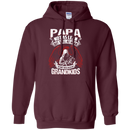 Papa not as lean but still as mean so don't i mess with my grandkids T-shirts CustomCat