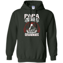 Papa not as lean but still as mean so don't i mess with my grandkids T-shirts CustomCat