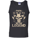 Papa The Man The Myth The Legend Awesome T-shirt For Papa CustomCat