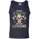 Papa The Man The Myth The Legend Awesome T-shirt For Papa CustomCat