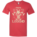 Papa The Man The Myth The Legend Awesome T-shirt For Papa CustomCat