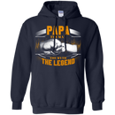 Papa The Man The Myth The Legend Funny T-shirt for Papa on Father's Day CustomCat