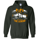 Papa The Man The Myth The Legend Funny T-shirt for Papa on Father's Day CustomCat