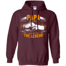 Papa The Man The Myth The Legend Funny T-shirt for Papa on Father's Day CustomCat