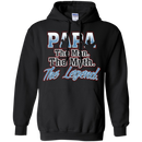 Papa The Man The Myth The Legend t-shirts CustomCat