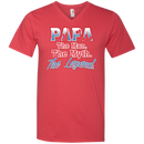 Papa The Man The Myth The Legend t-shirts CustomCat