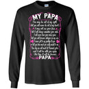 PAPA You May Be Out Of My Sight T-shirts CustomCat
