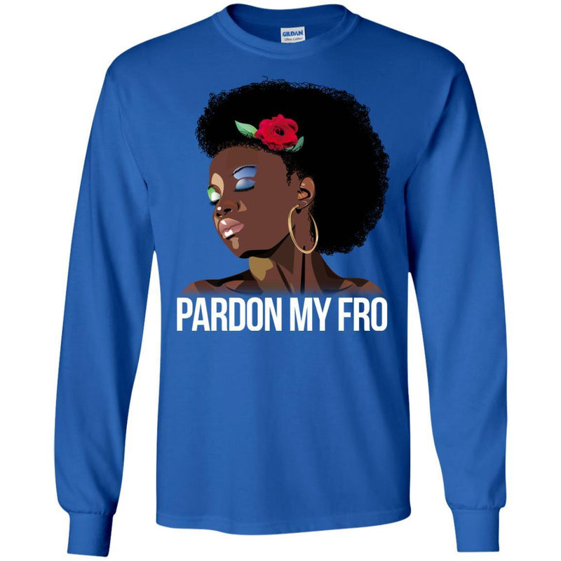 Pardon My Fro Funny T-shirts CustomCat