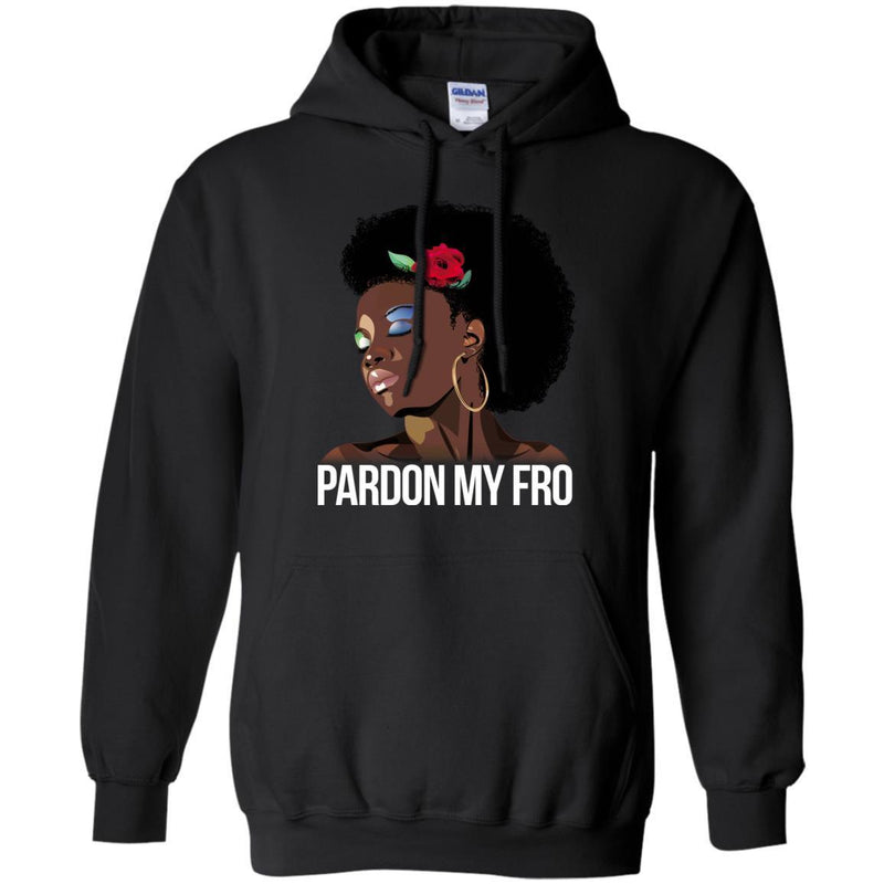 Pardon My Fro Funny T-shirts CustomCat